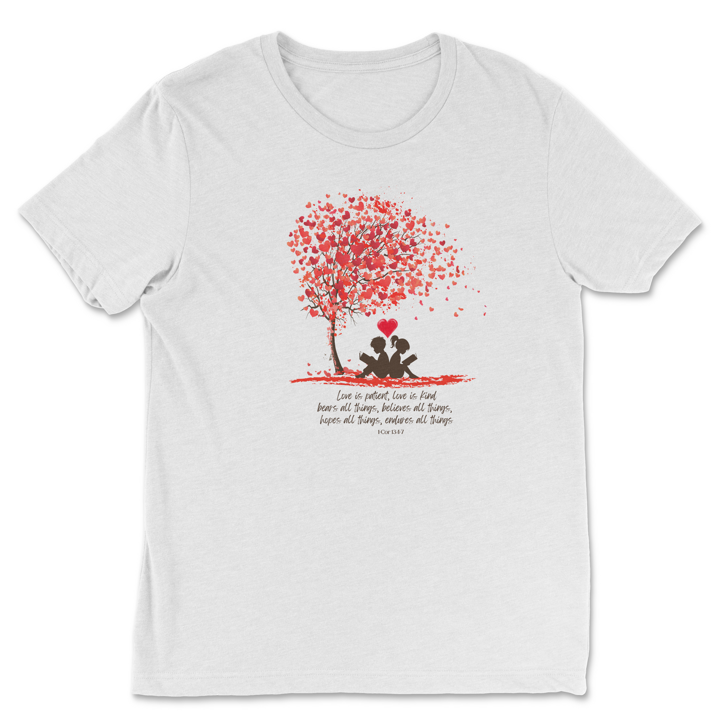 Love is Patience women shirt 1 Cor 13:4