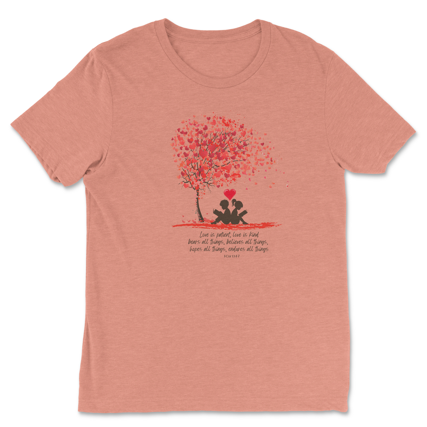 Love is Patience women shirt 1 Cor 13:4