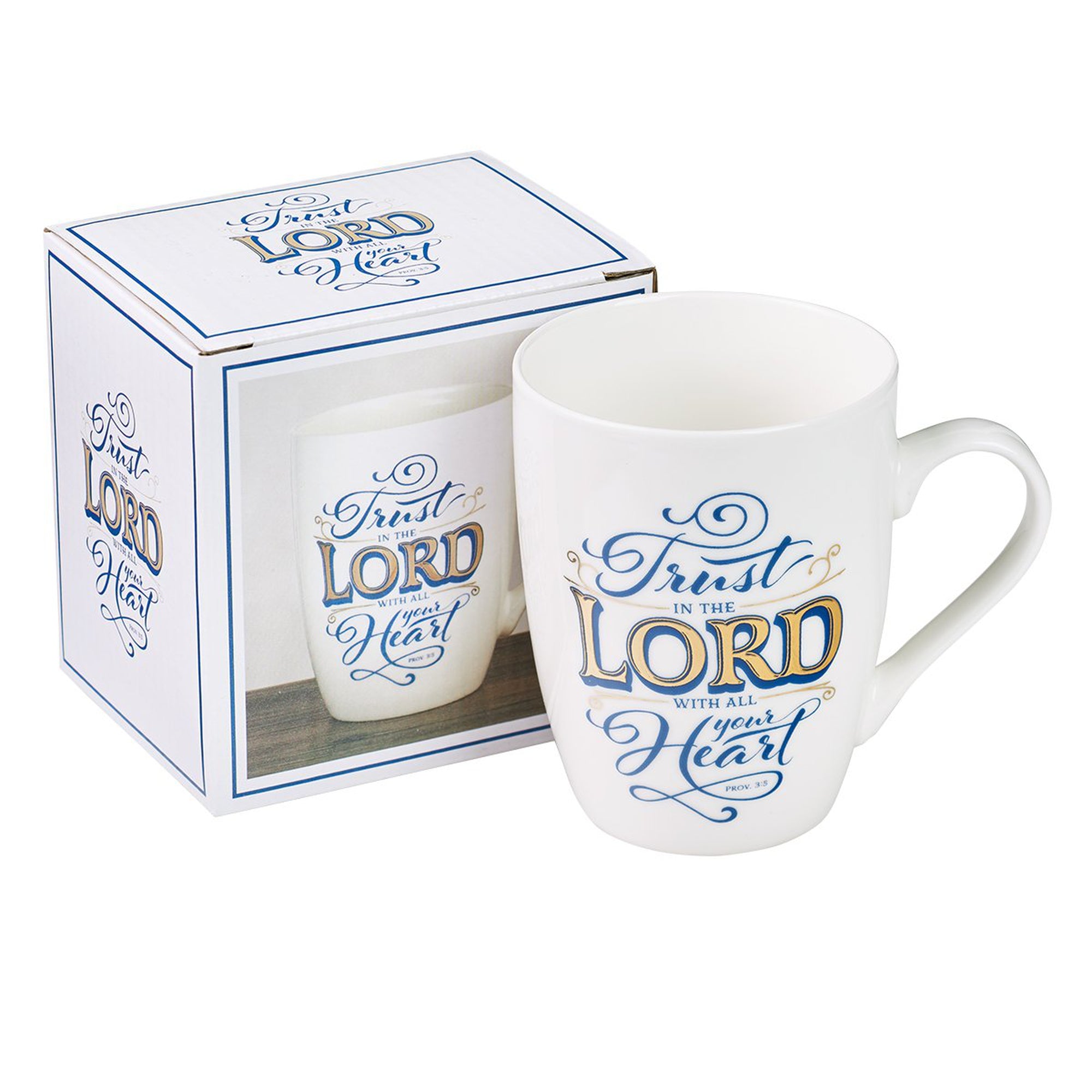 Trust In The Lord Coffee Mug – Proverbs 3:5
