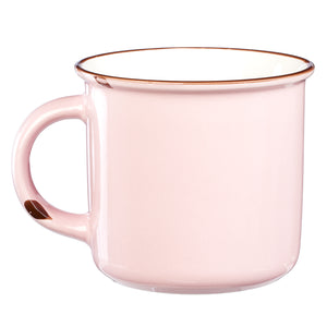 Be Still and Know - Pink Camp Style Coffee Mug