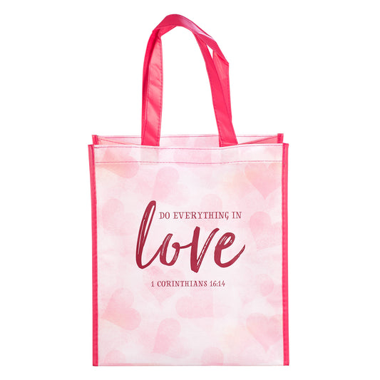 Do Everything in Love Tote Bag - 1 Corinthians 16:14